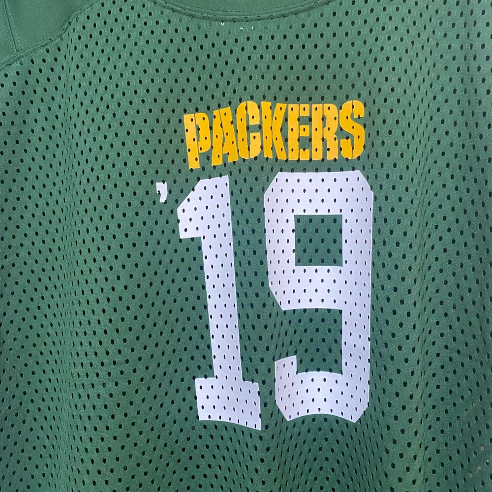 Nike Green Bay Packers Jersey Green #19 NFL OnField Apparel Women's Size XL - Picture 2 of 8